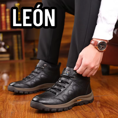 León | Botas de cuero para hombre